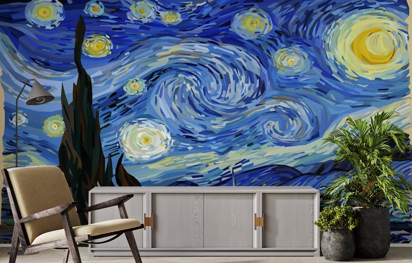 Starry, Starry Wall Mural  Star Wallpaper - Murals Your Way