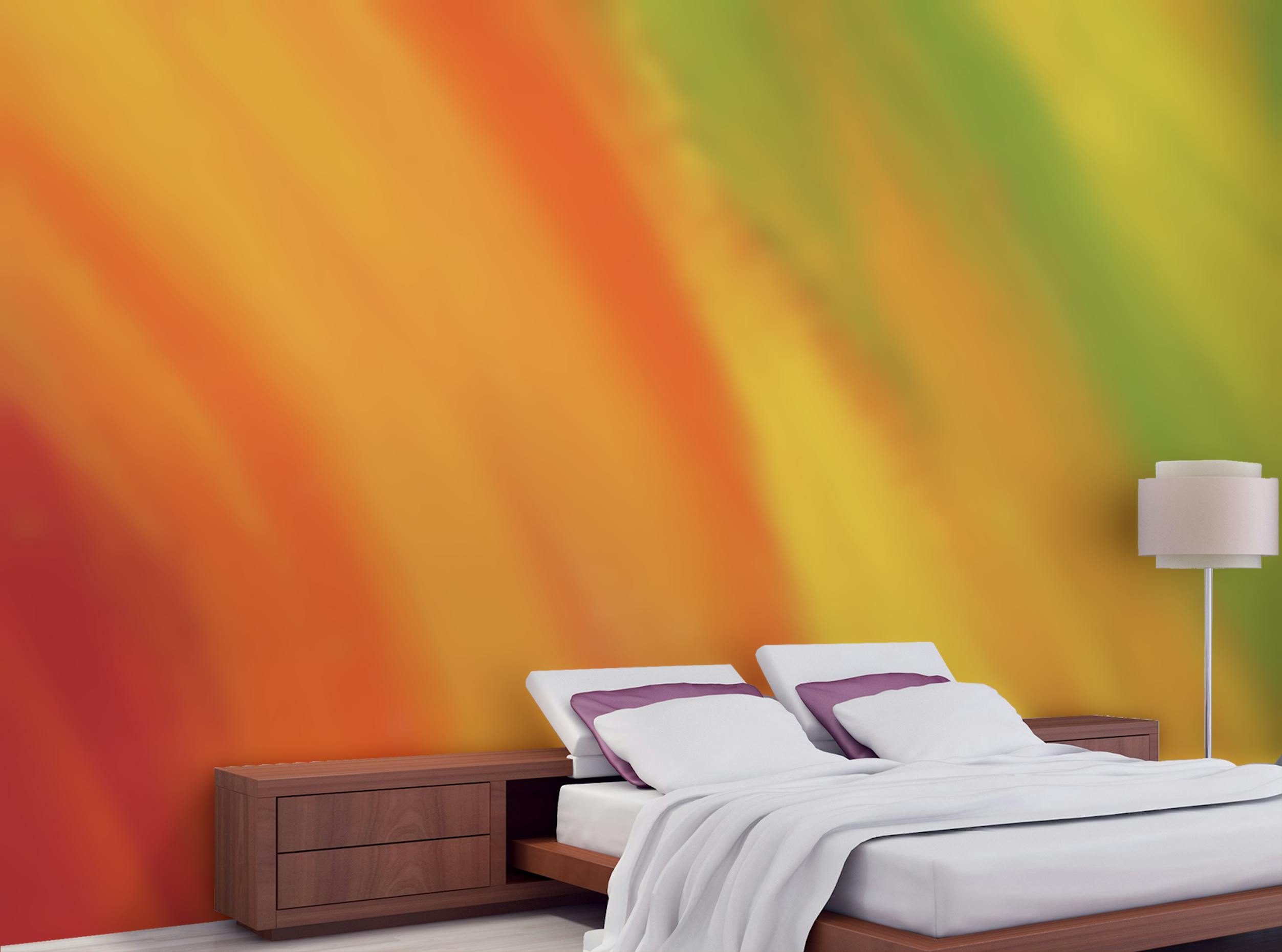 Peel and Stick Colourful Rainbow Wallpaper Mural
