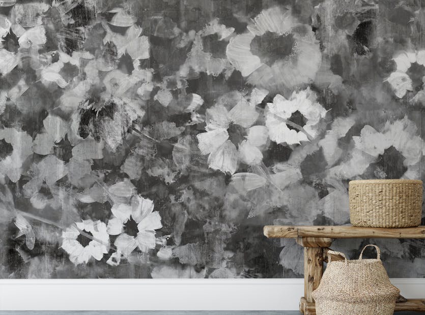 Peel and Stick Exquisite Floral Art Wallpaper Murals