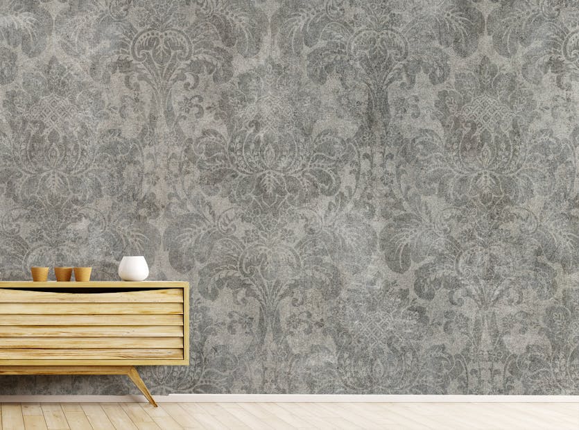 Peel and Stick Old Crackle Cement Wallpaper Mural