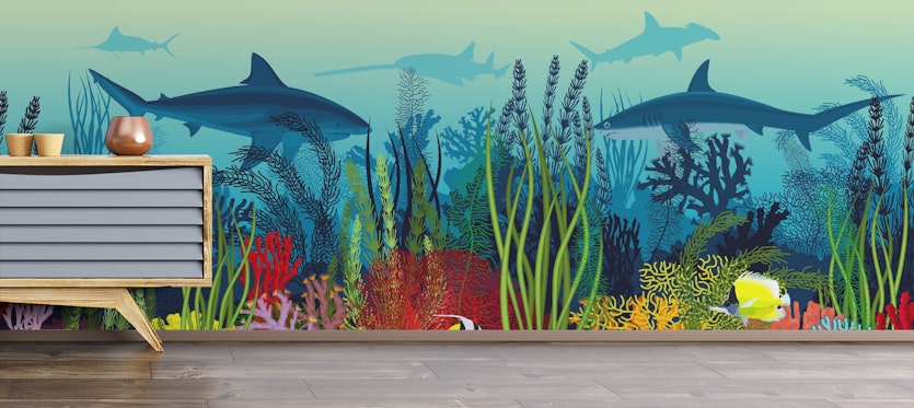 underwater scenery wallpaper