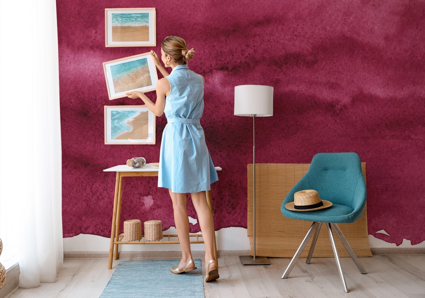 wine colour wallpaper