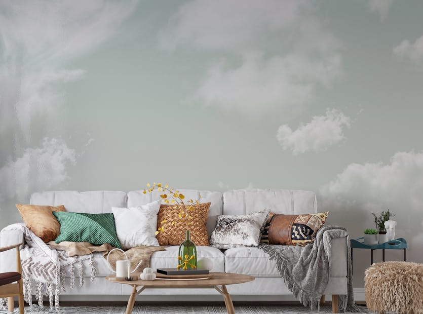 Peel and Stick Sky & Cloud Design Wallpaper Murals