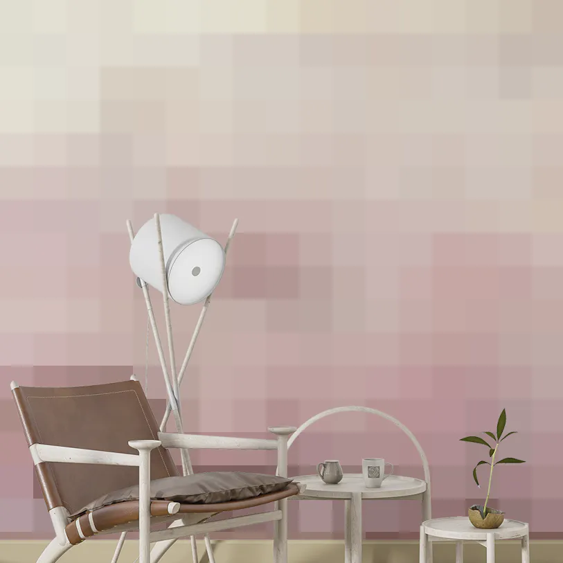 Blush Serenity Textured Wallpaper for Walls