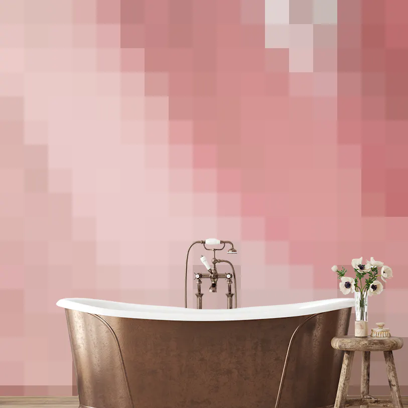 Luxurious Pink Gold Marble Wallpaper Murals for Walls