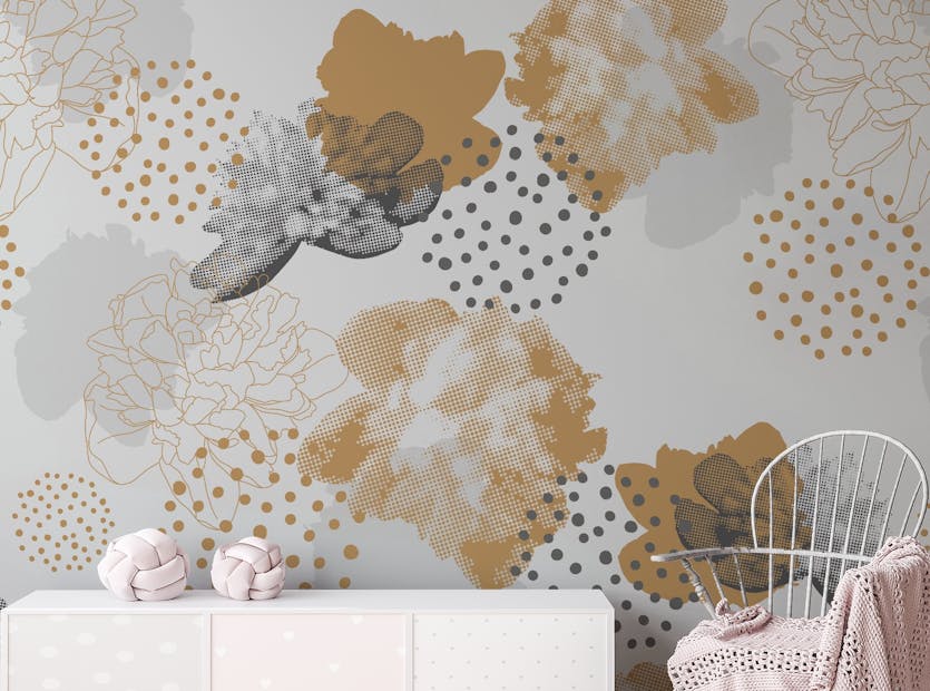 Elegance Vintage Peel and Stick Wallpaper (Removable)  Peal and stick  wallpaper, Wallpaper accent wall, Modern floral wallpaper