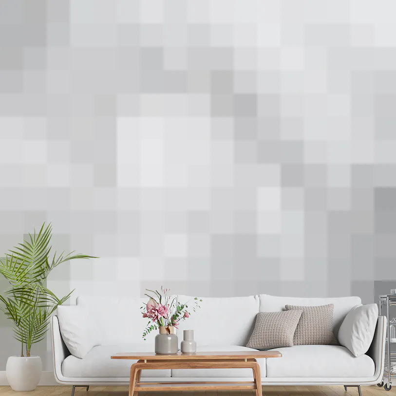 White Bird Feather Wallpaper Mural for Walls
