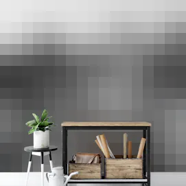 Black and White Rustic Design Wallpaper Murals for Walls