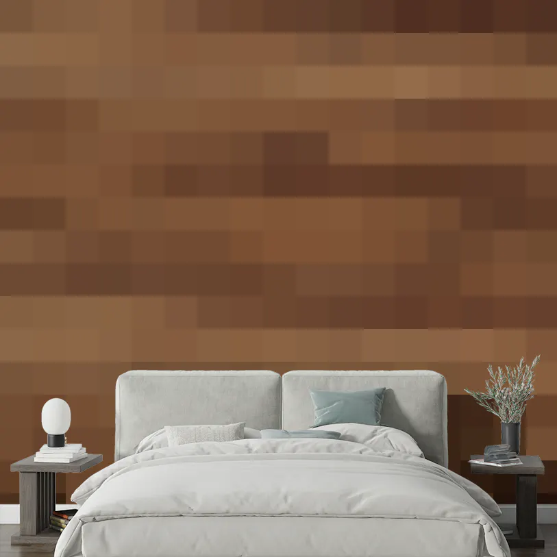 Pine Wood Stipes Interior Wallpaper for Walls