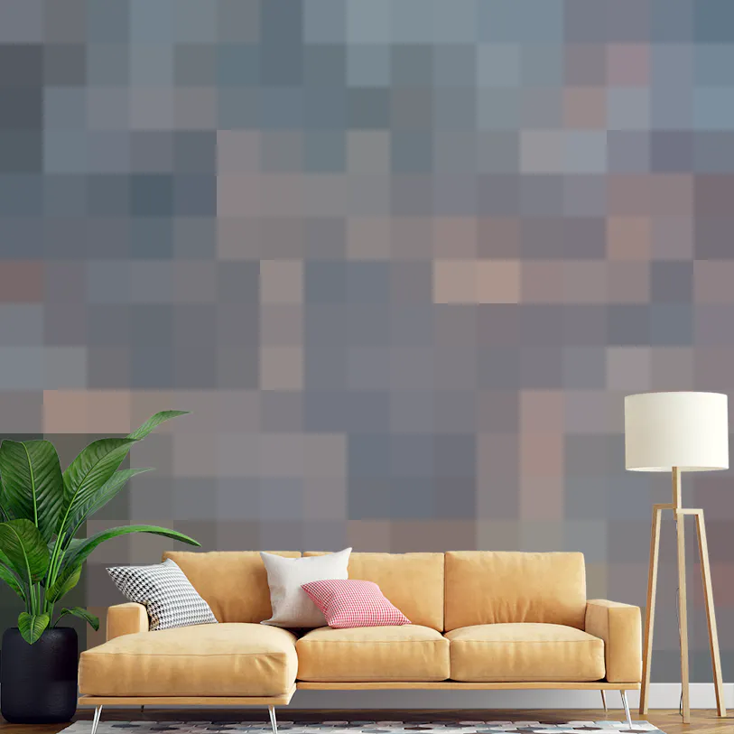 Metallic Copper Veins Abstract Wall Mural for Walls