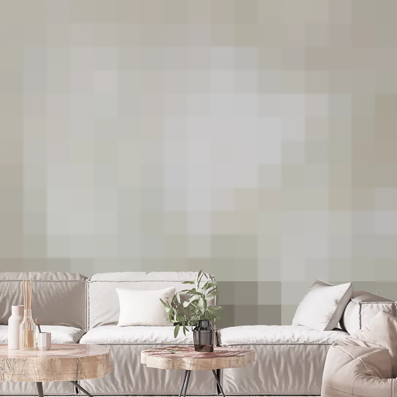 Abstract Pastel Earth Tone Wall Mural for Walls