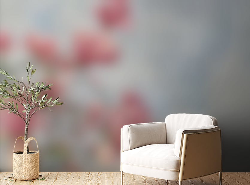 Peel and Stick Blossoming Beauty Magnolia Wall Mural