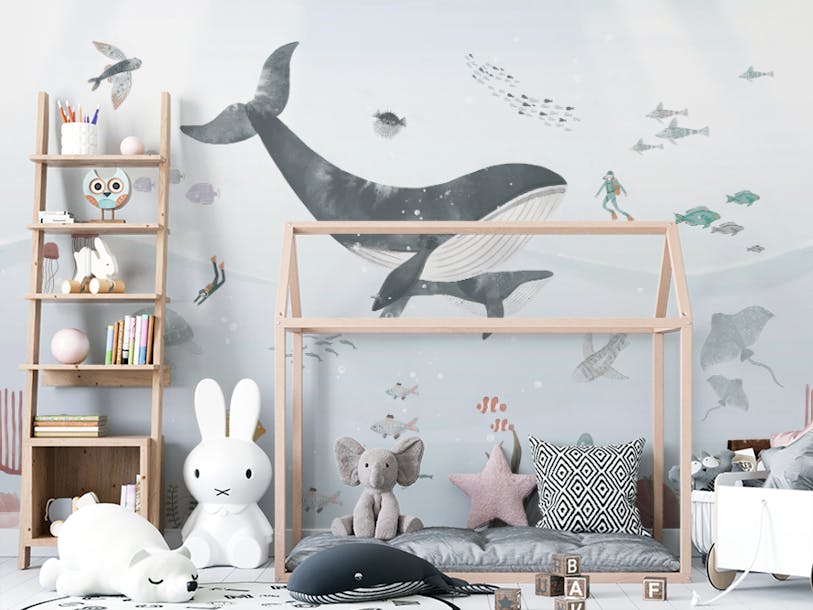 Nursery Wallpaper for Walls  Buy Wall Murals for Baby Rooms