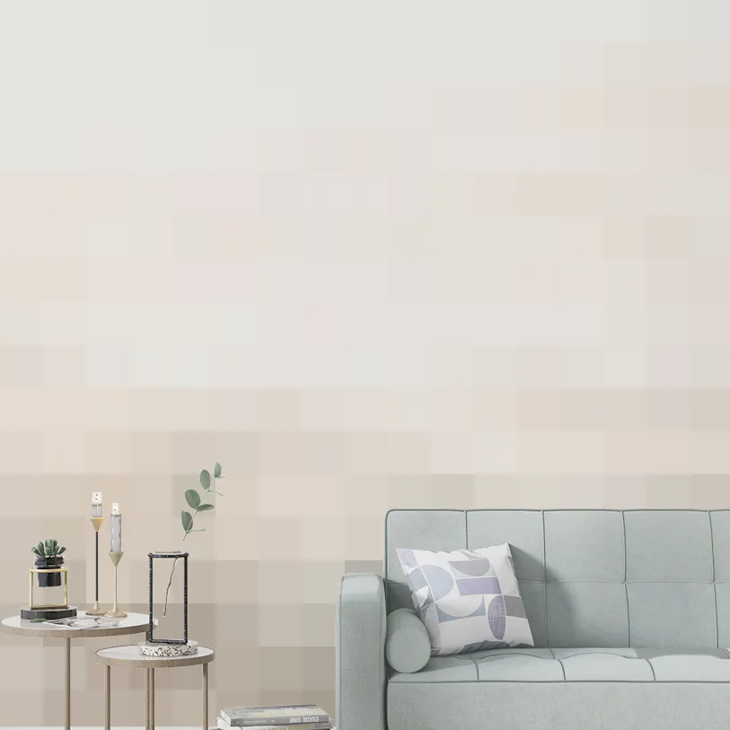 Beige Watercolour Mountains Wall Mural for Walls