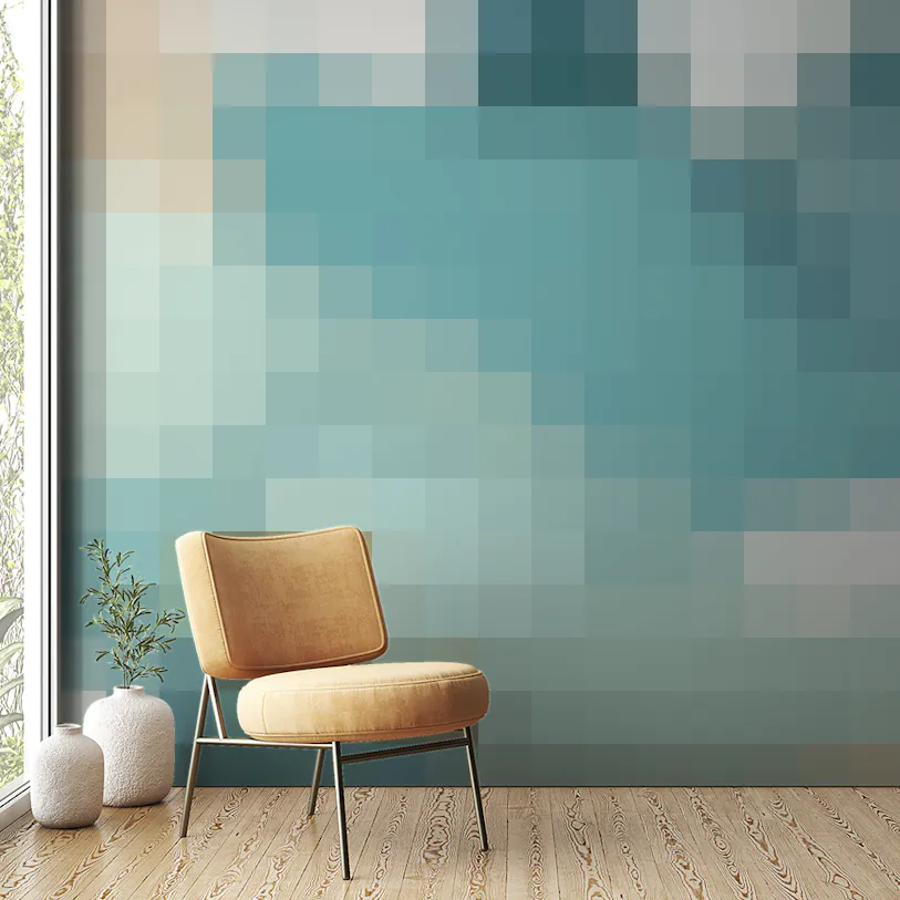 Abstract Brushstroke Wall Mural for Walls