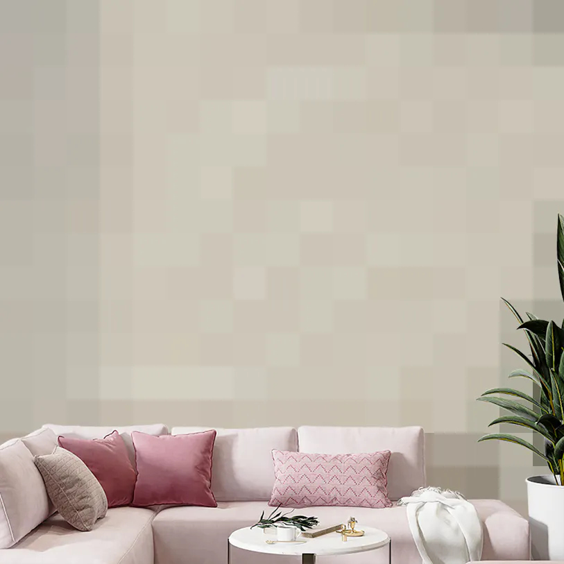 Neutral Abstract Lines Wall Mural for Walls