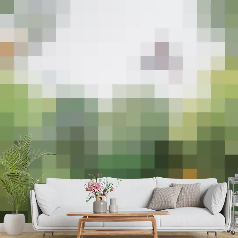 Vivid Green Jungle Wallpaper Murals for Walls