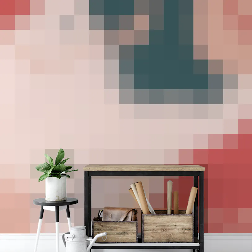 Abstract Colourful Wallpaper Mural for Walls