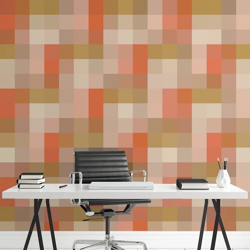 Mindfulness Mod Dot Design Wallpaper for Walls