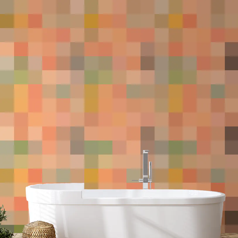 Bauhaus Geometric Boho Pattern Wallpaper for Walls