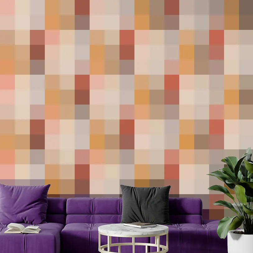 Abstract Triangle Repeat Pattern Wallpaper for Walls