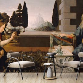 Leonardo's Divine Annunciation Mural
