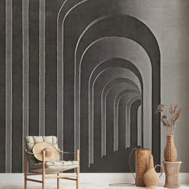 Adorned Arch Panorama Wall Mural